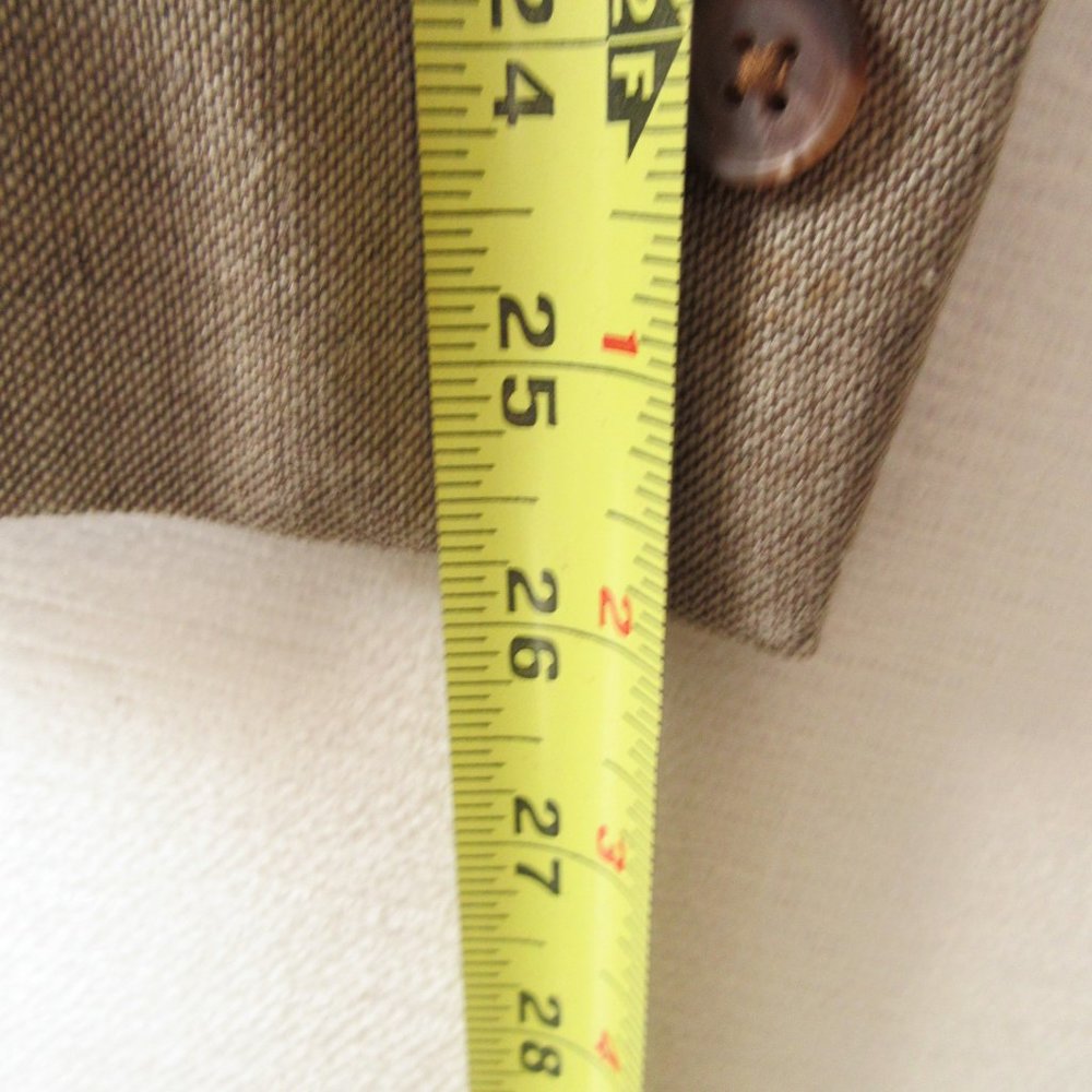 Ralph Lauren Tan Wool Silk Linen Sport Coat Size 44L Two Button - Picture 8 of 8